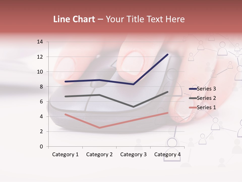 Girl Modern Keyboard PowerPoint Template
