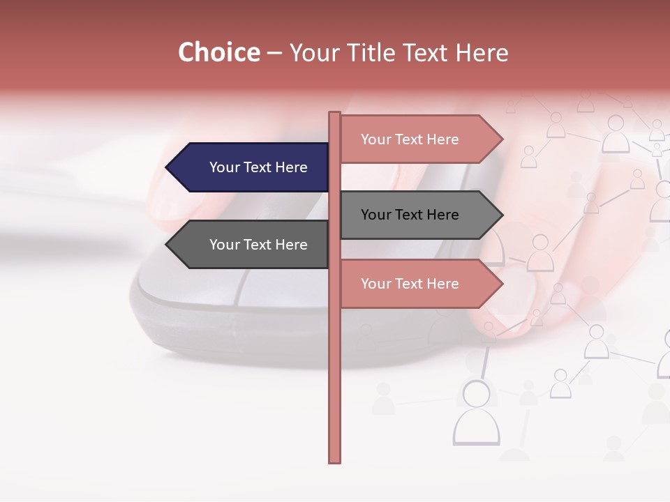 Girl Modern Keyboard PowerPoint Template
