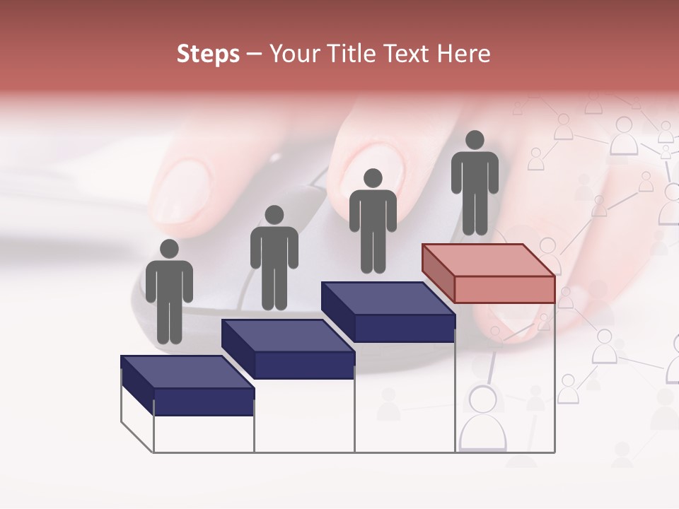 Girl Modern Keyboard PowerPoint Template