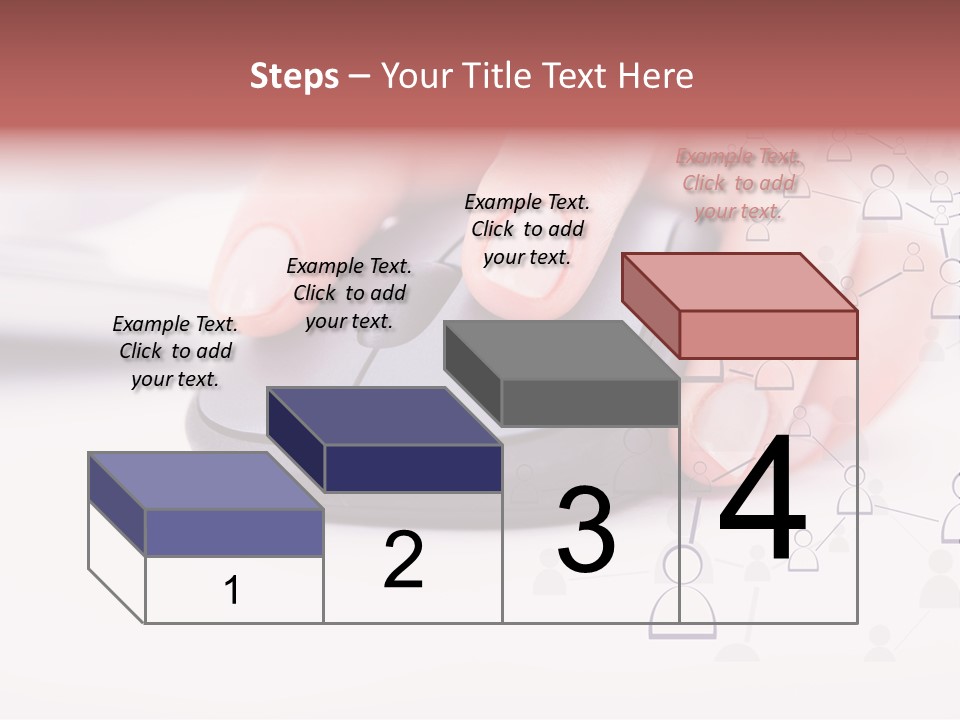 Girl Modern Keyboard PowerPoint Template