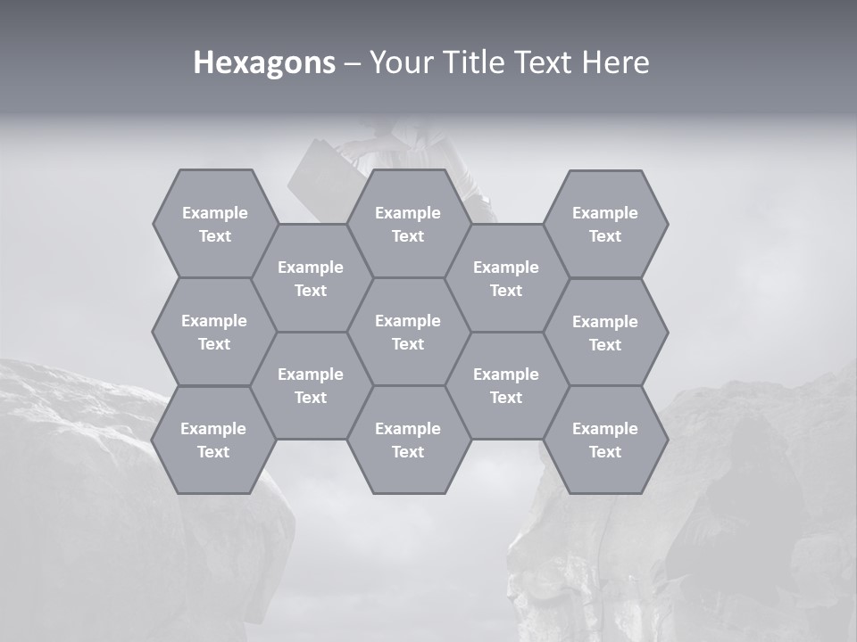 High Company Difficulty PowerPoint Template