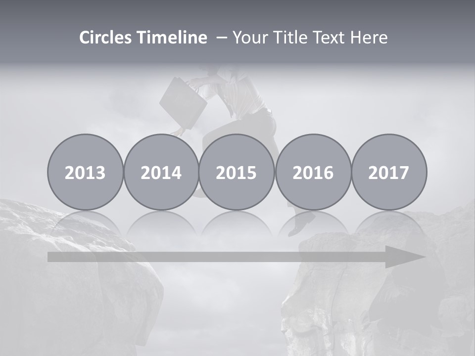 High Company Difficulty PowerPoint Template