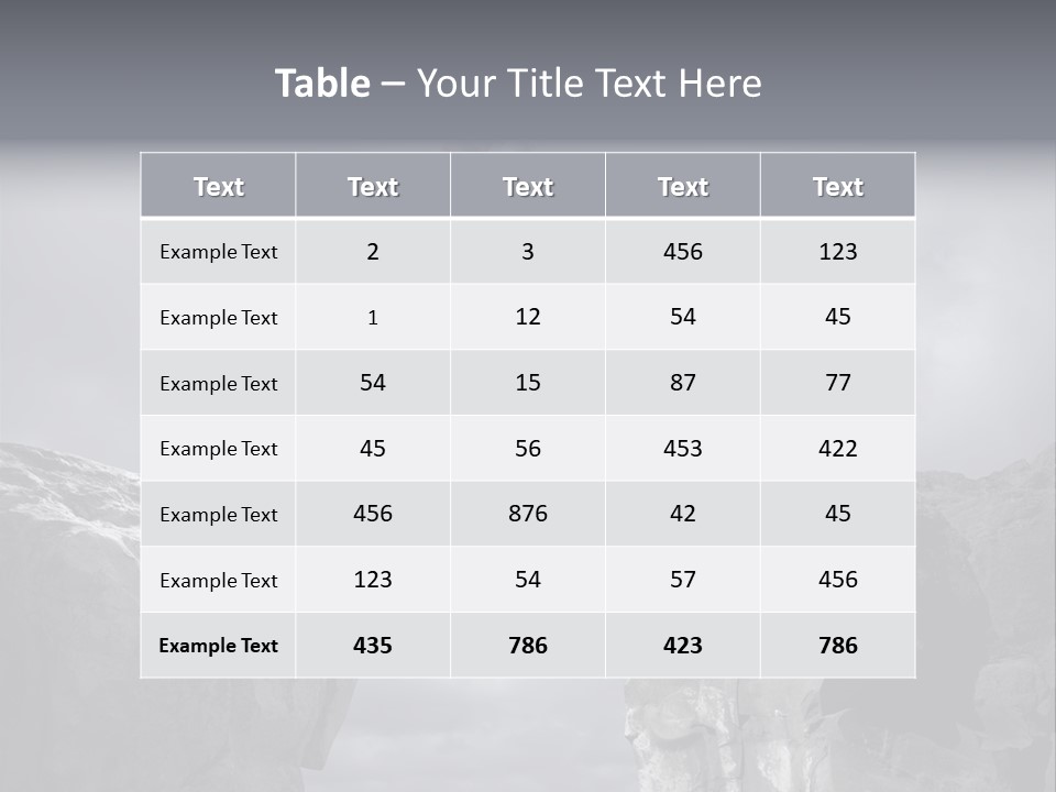 High Company Difficulty PowerPoint Template