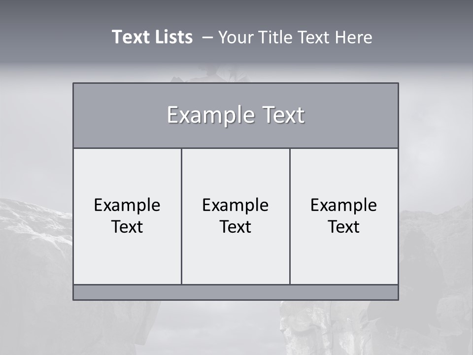 High Company Difficulty PowerPoint Template
