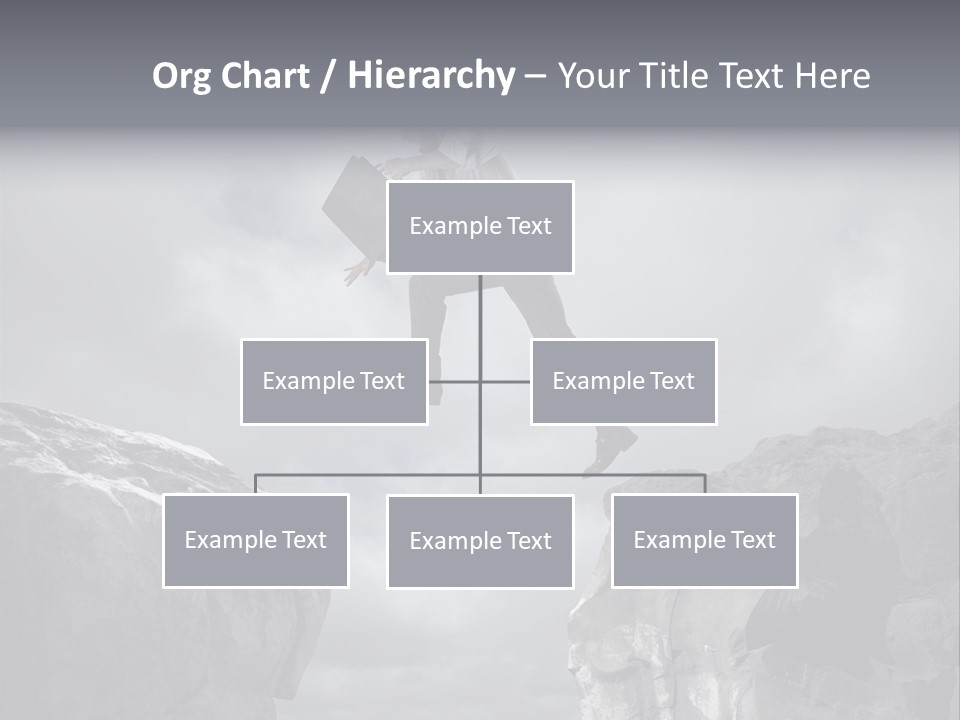 High Company Difficulty PowerPoint Template