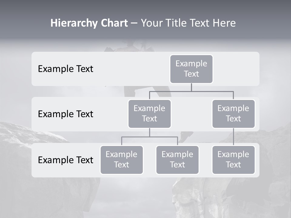 High Company Difficulty PowerPoint Template