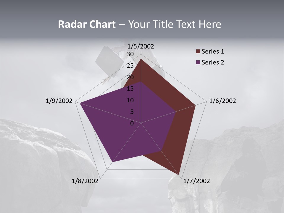 High Company Difficulty PowerPoint Template