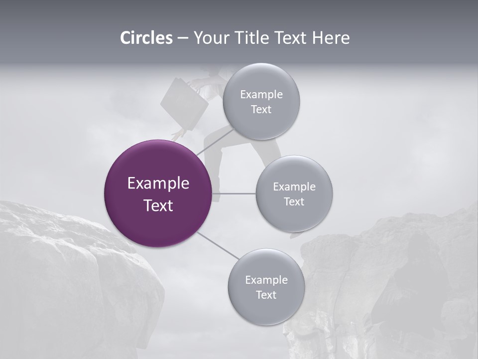 High Company Difficulty PowerPoint Template
