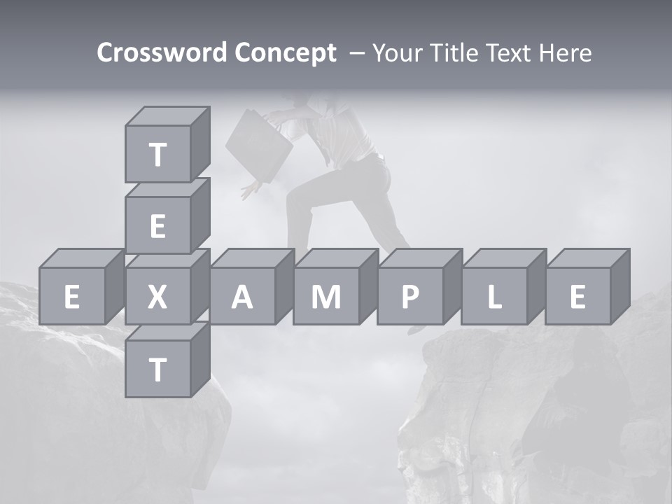 High Company Difficulty PowerPoint Template