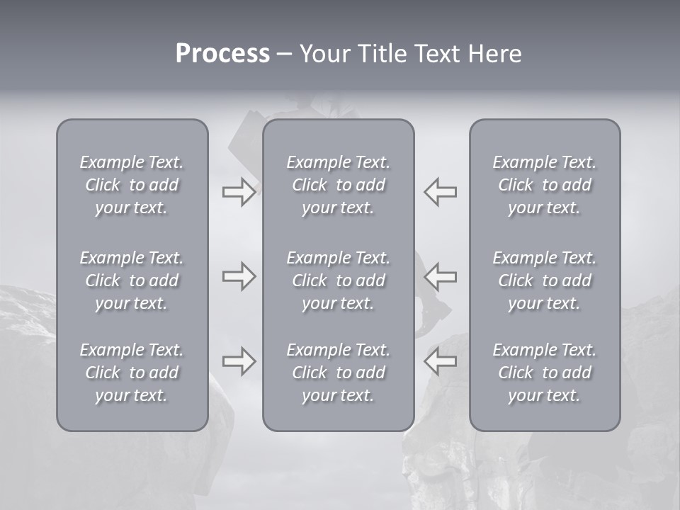 High Company Difficulty PowerPoint Template