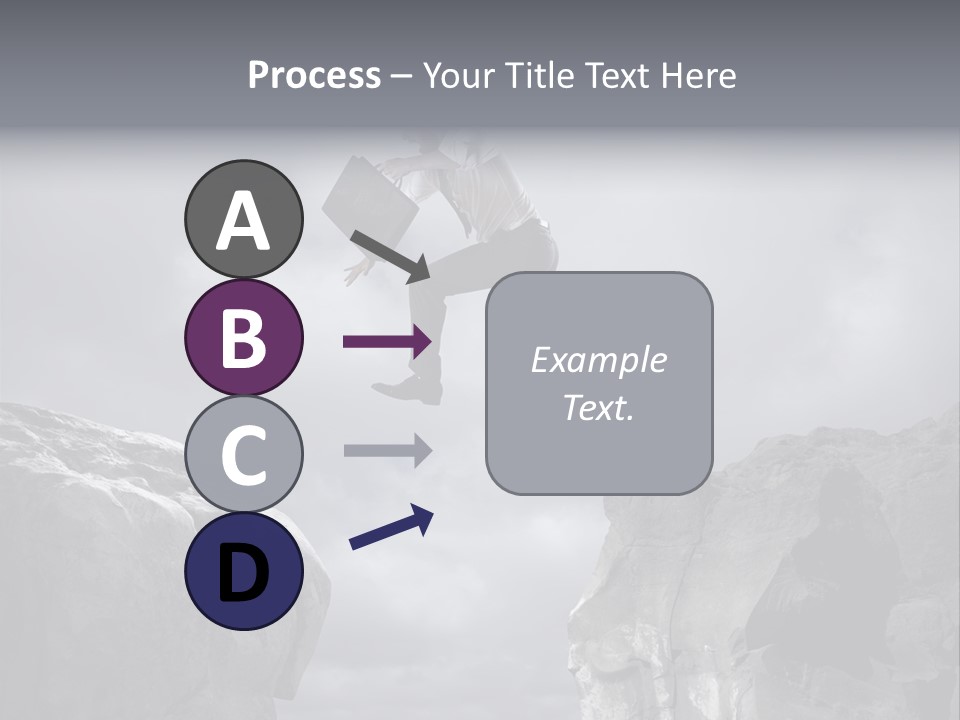 High Company Difficulty PowerPoint Template