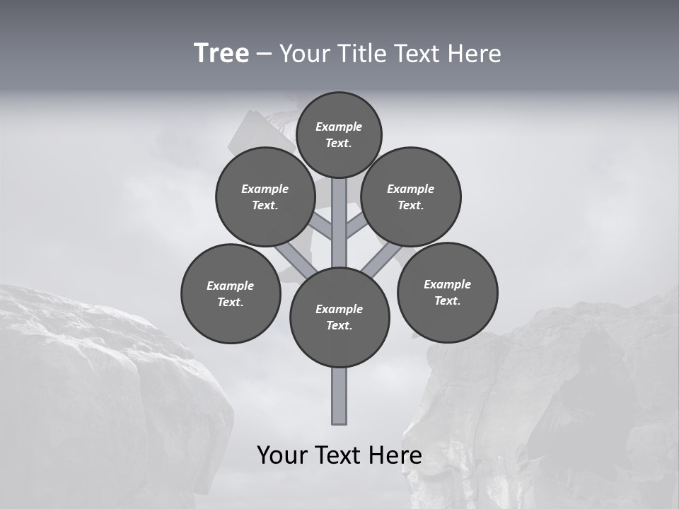 High Company Difficulty PowerPoint Template