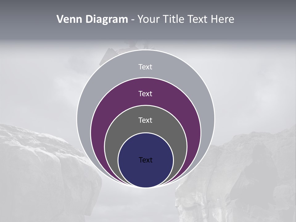 High Company Difficulty PowerPoint Template