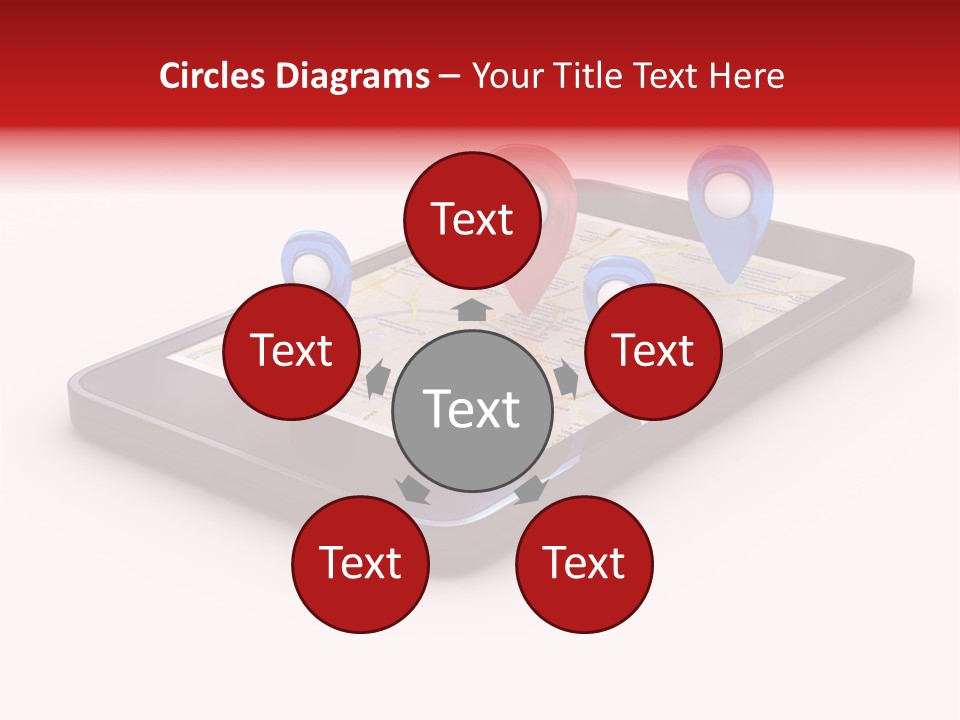 Global Touch Symbol PowerPoint Template