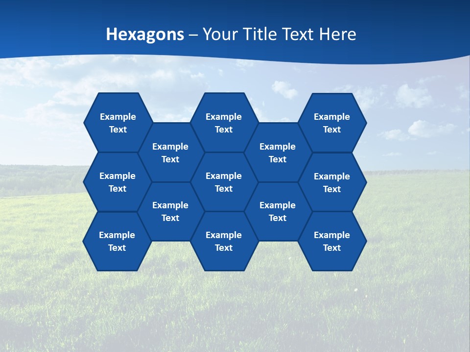 Russia Forest Sun PowerPoint Template
