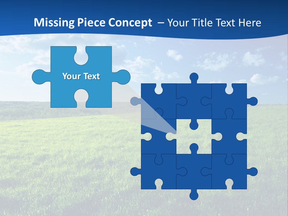 Russia Forest Sun PowerPoint Template