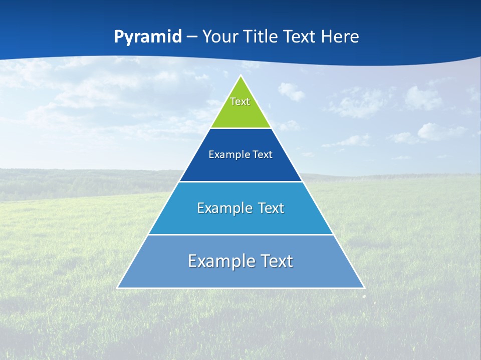 Russia Forest Sun PowerPoint Template