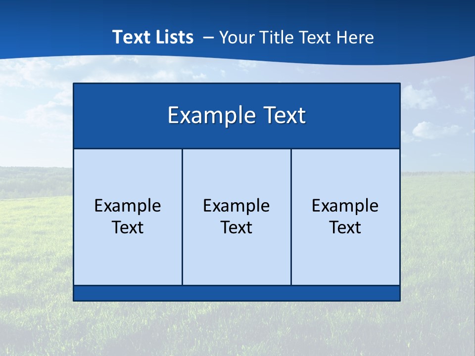 Russia Forest Sun PowerPoint Template