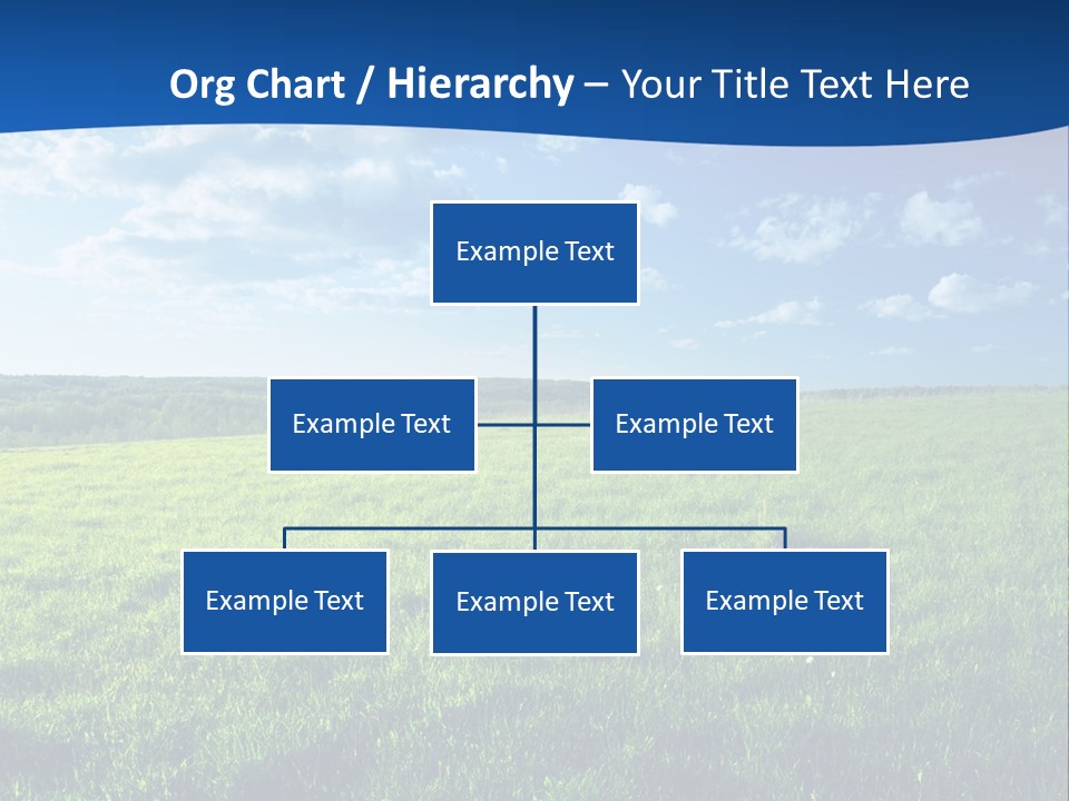 Russia Forest Sun PowerPoint Template
