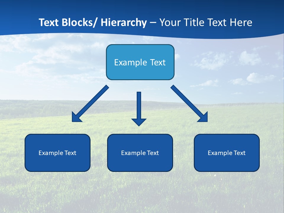 Russia Forest Sun PowerPoint Template