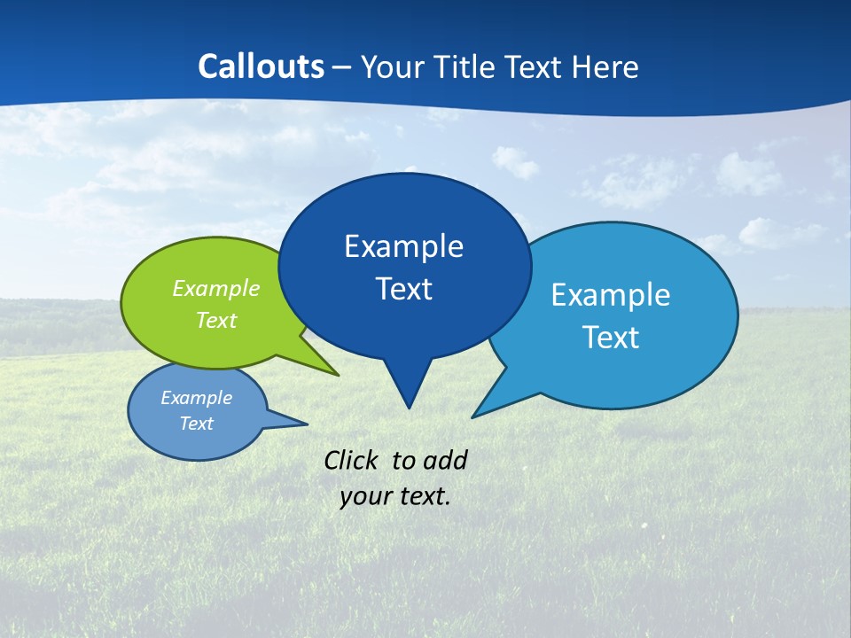 Russia Forest Sun PowerPoint Template