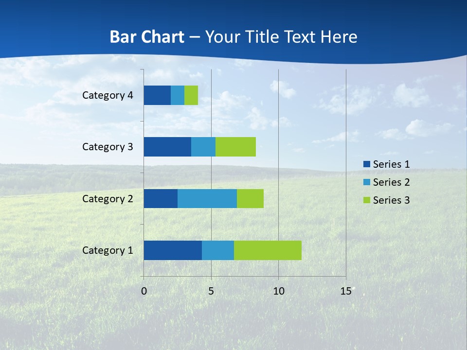 Russia Forest Sun PowerPoint Template