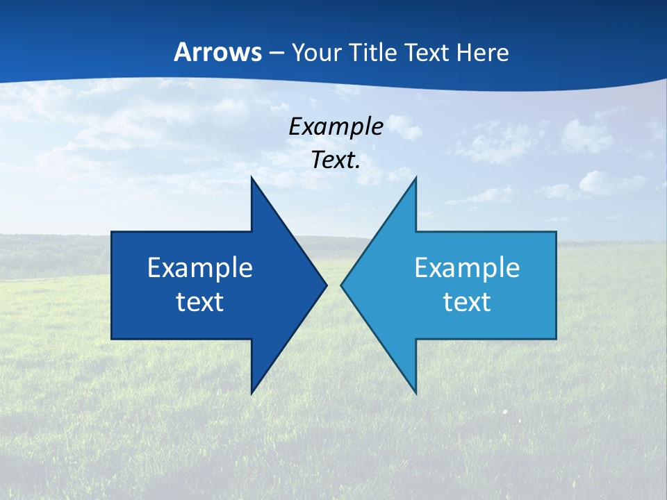 Russia Forest Sun PowerPoint Template