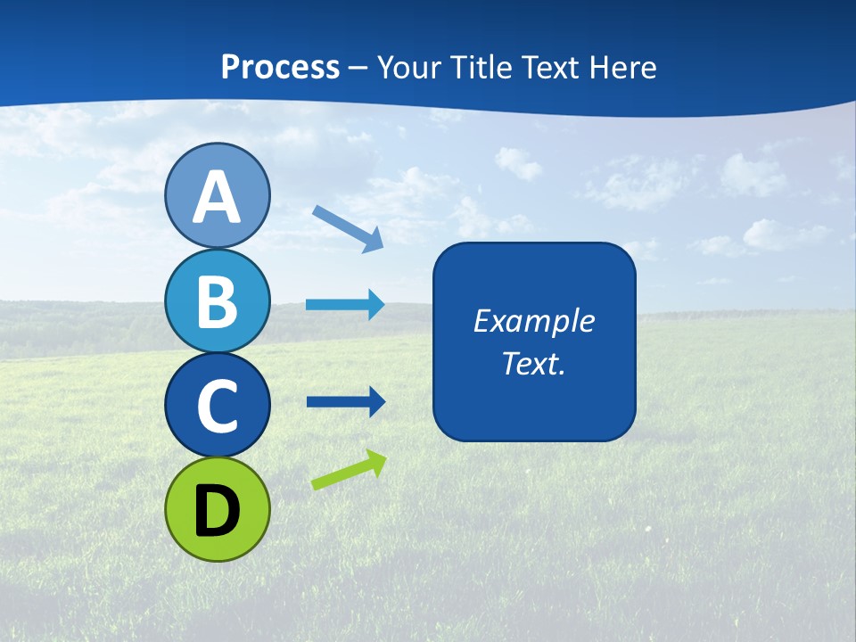 Russia Forest Sun PowerPoint Template