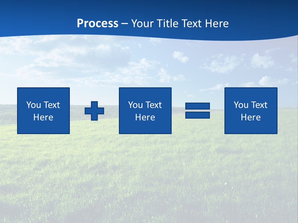 Russia Forest Sun PowerPoint Template