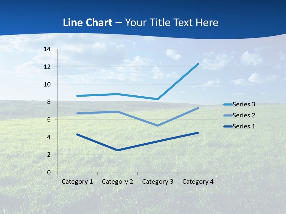 Russia Forest Sun PowerPoint Template