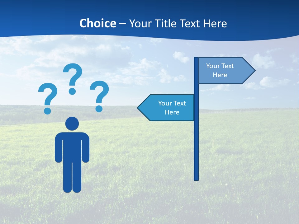 Russia Forest Sun PowerPoint Template