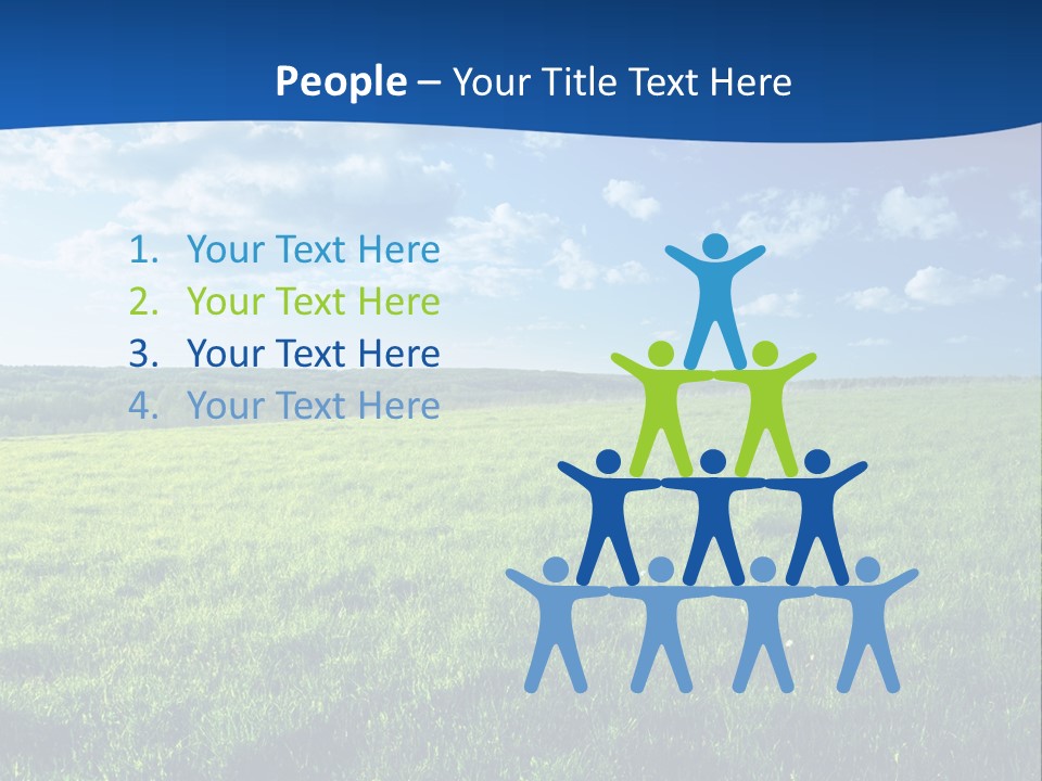 Russia Forest Sun PowerPoint Template