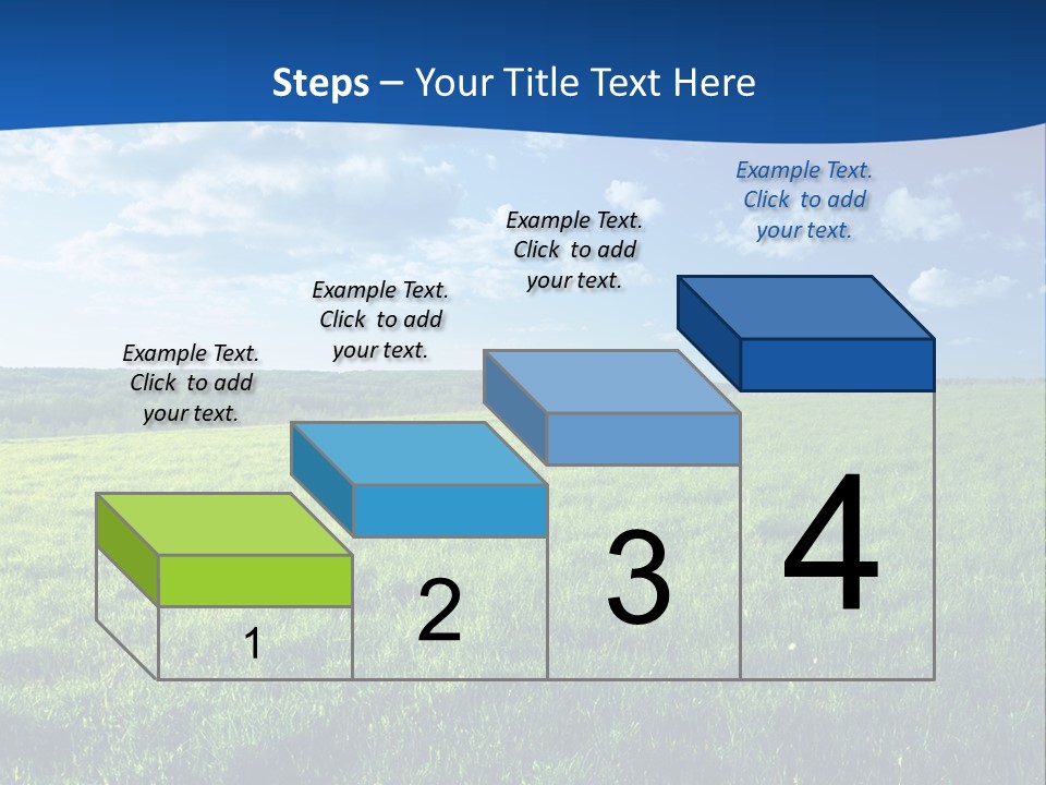 Russia Forest Sun PowerPoint Template