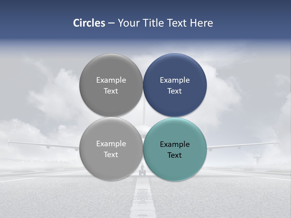 Airport Jet Travel PowerPoint Template