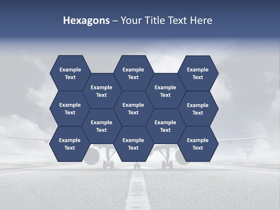 Airport Jet Travel PowerPoint Template