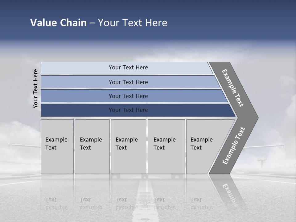 Airport Jet Travel PowerPoint Template