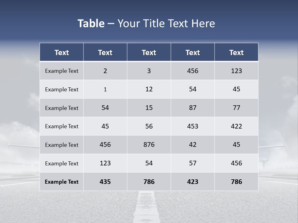 Airport Jet Travel PowerPoint Template