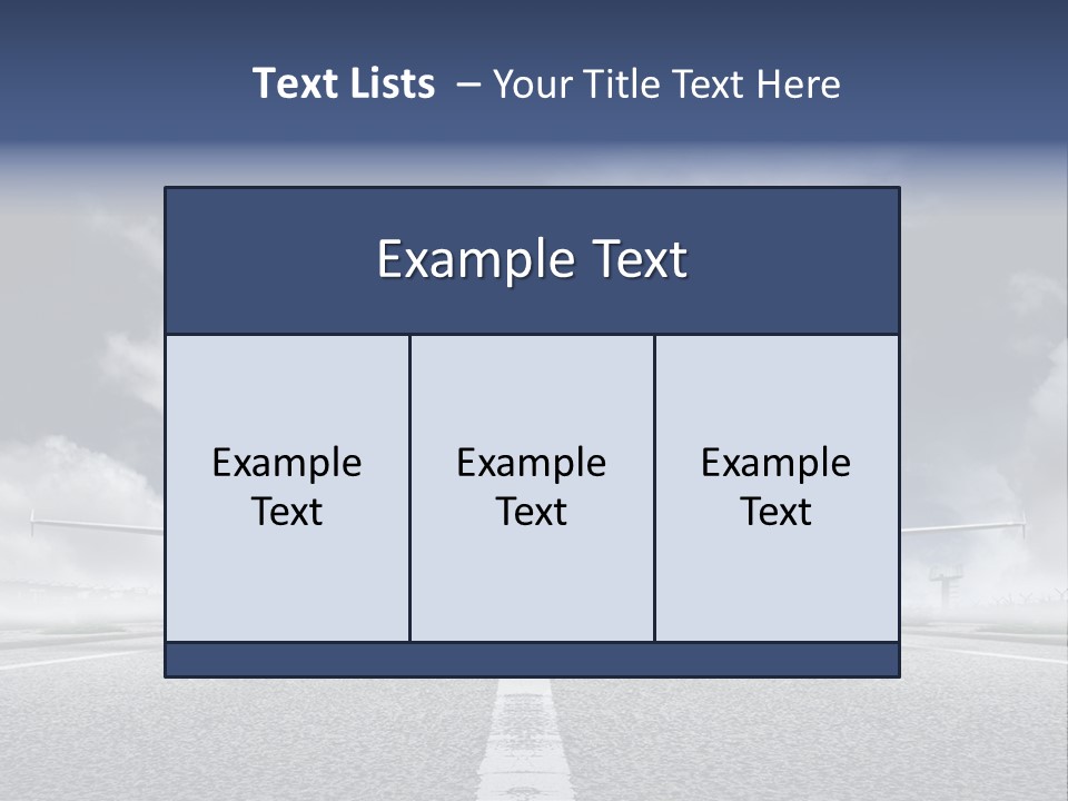 Airport Jet Travel PowerPoint Template