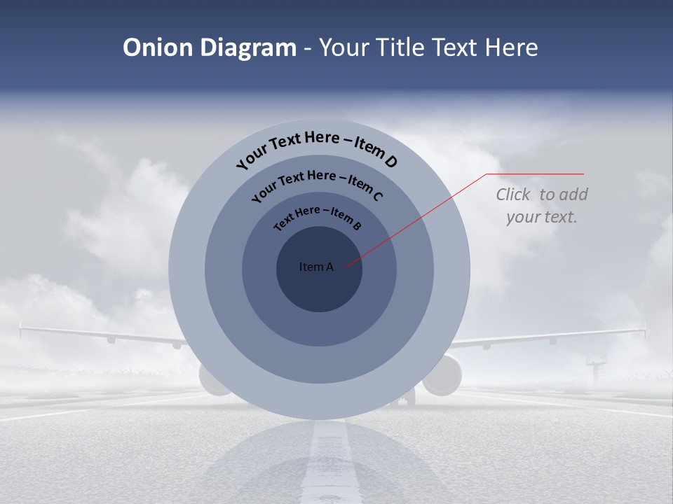 Airport Jet Travel PowerPoint Template