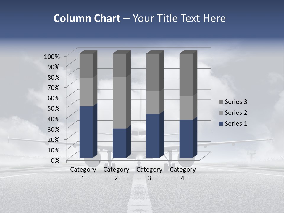 Airport Jet Travel PowerPoint Template