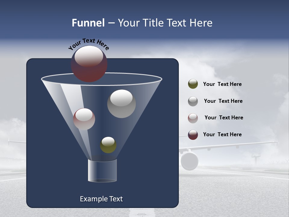 Airport Jet Travel PowerPoint Template