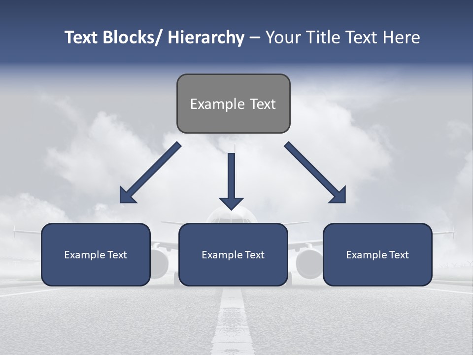 Airport Jet Travel PowerPoint Template