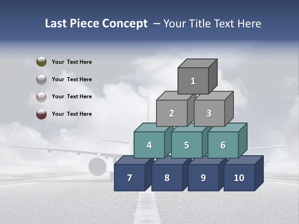 Airport Jet Travel PowerPoint Template