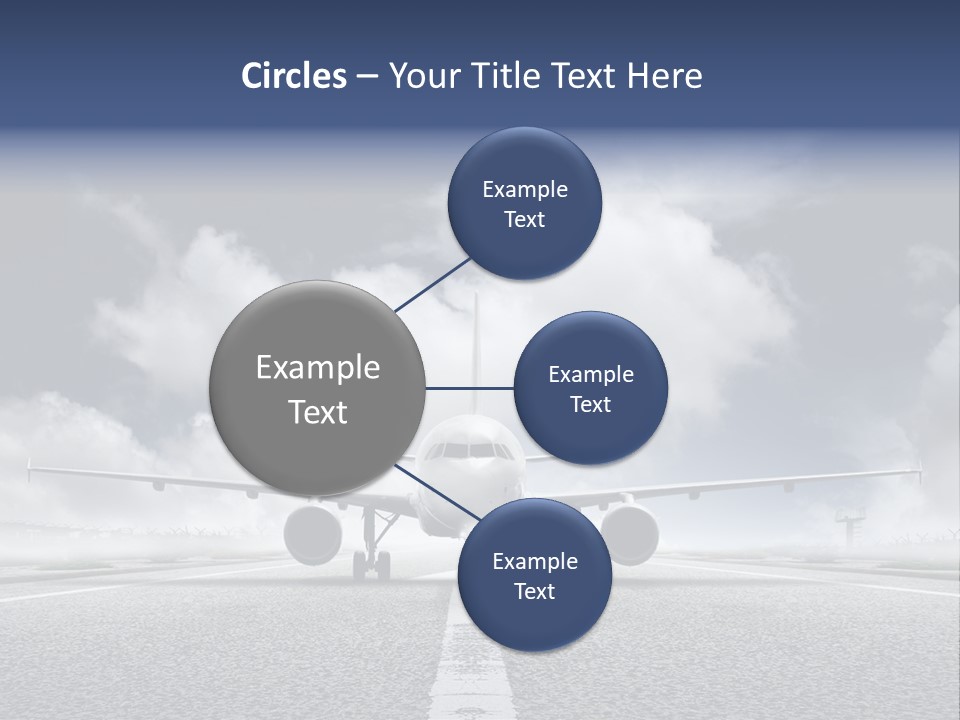 Airport Jet Travel PowerPoint Template