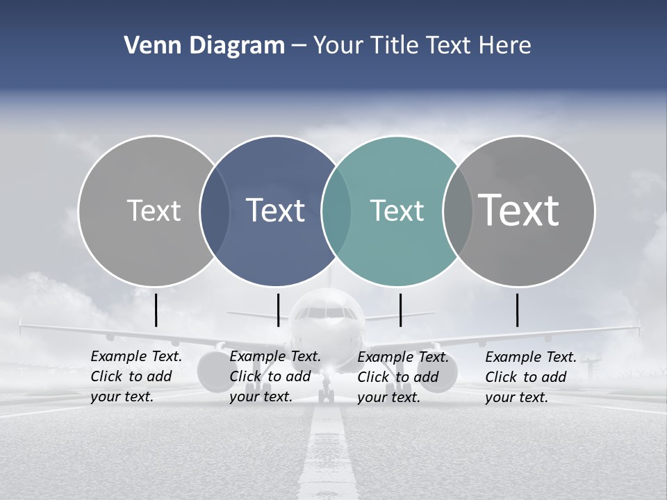 Airport Jet Travel PowerPoint Template