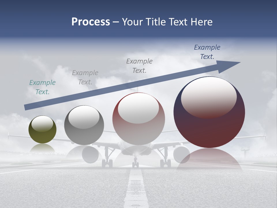 Airport Jet Travel PowerPoint Template