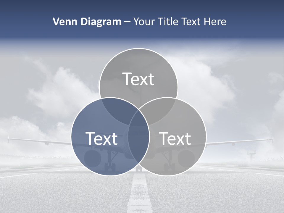 Airport Jet Travel PowerPoint Template