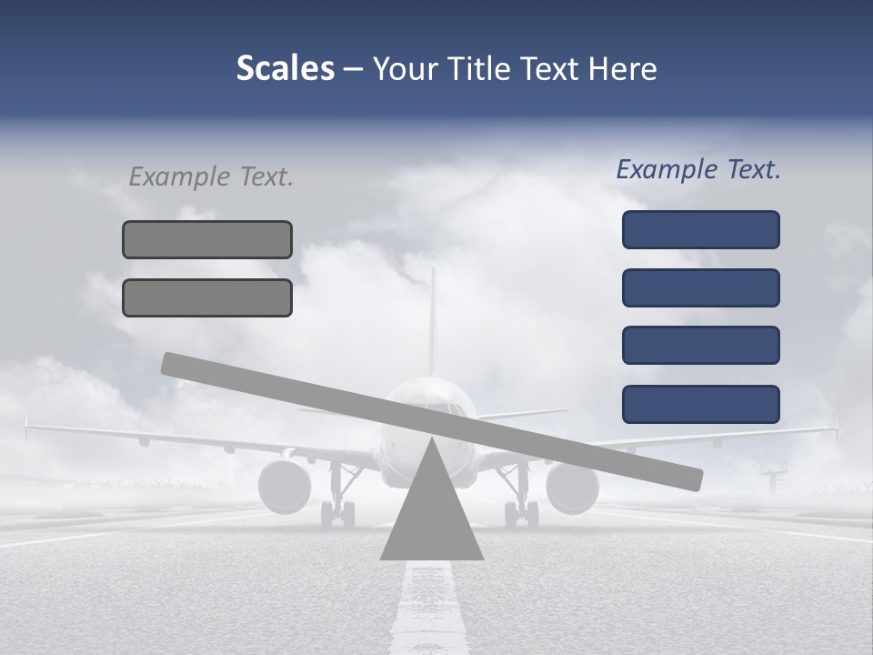 Airport Jet Travel PowerPoint Template