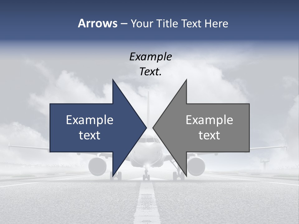 Airport Jet Travel PowerPoint Template