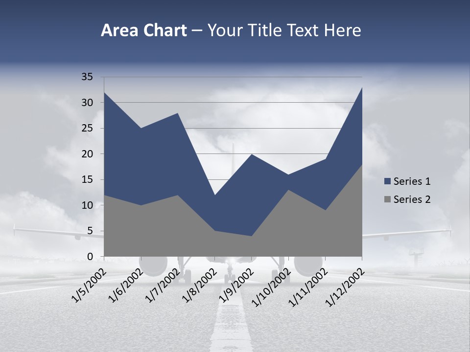 Airport Jet Travel PowerPoint Template
